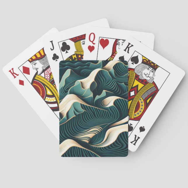 Flowing Harmony Spielkarten (Rückseite)