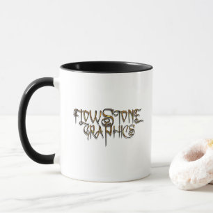 Flowstone Grafik-Logo Tasse