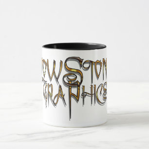 Flowstone Grafik-Logo Tasse