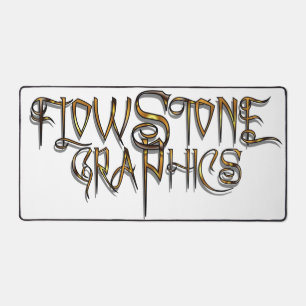 Flowstone Graphics Logo Schreibtischunterlage