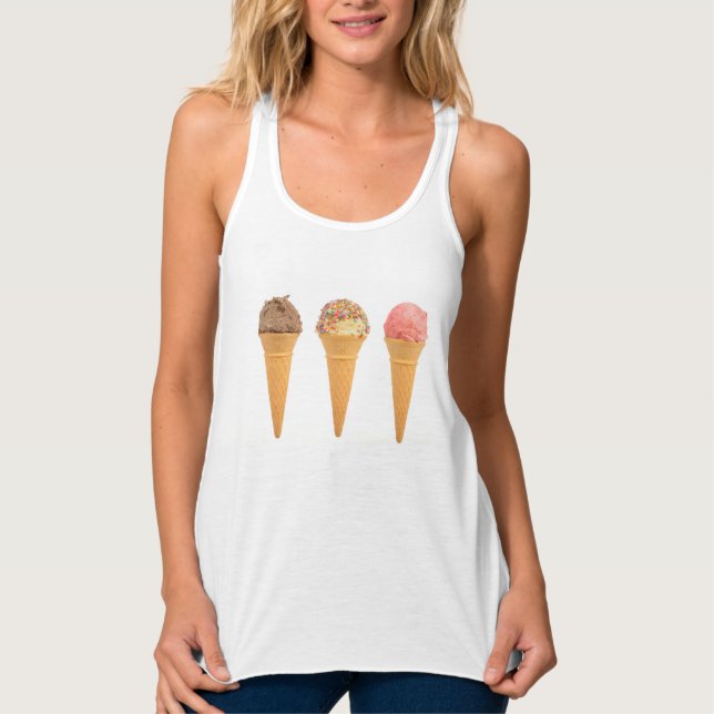 Flowy die Kegel der Frauen Trägershirt Tank Top (Vorderseite)