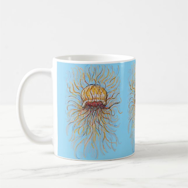 Flowy Jellyfish Kaffeetasse (Links)