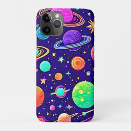 Flowy Neons: Planeten & Sterne Case-Mate iPhone Hülle