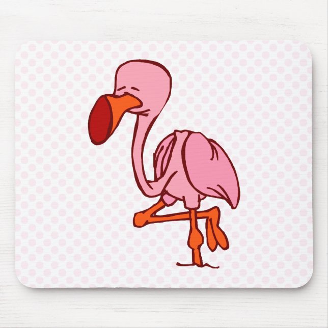 Floyd-Flamingo Mousepad (Vorne)