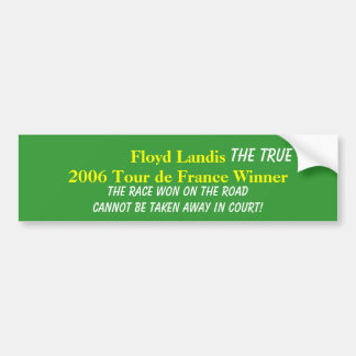 Floyd LandisTour de France 2006 W… - Besonders Autoaufkleber