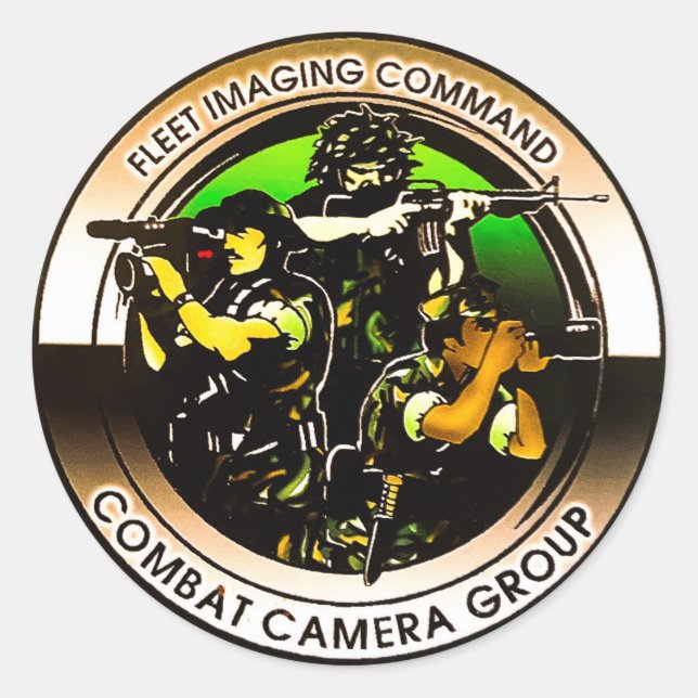 FLTIMAGCOMPAC Combat Camera Sticker (Vorderseite)