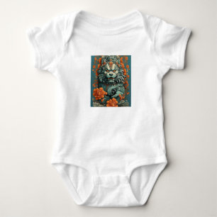 Flu Löwe der Weisheit Baby Strampler