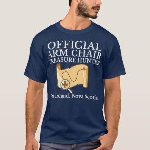 Fluch der Oak Island Watcher Geschenk Sessel Jäge T-Shirt