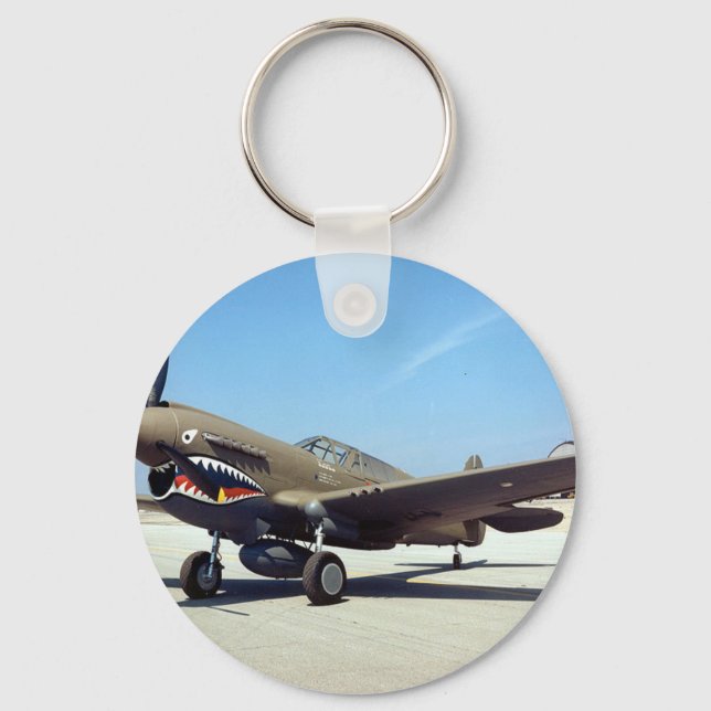 Fluch P-40 Schlüsselanhänger (Vorderseite)