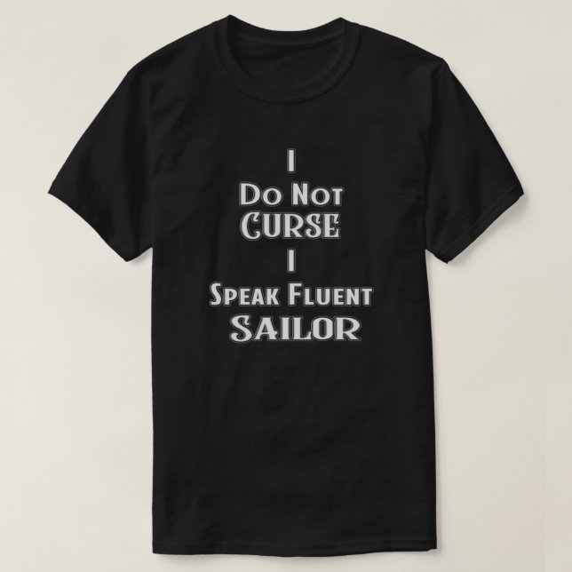 Fluch-Spaß T-Shirt (Design vorne)