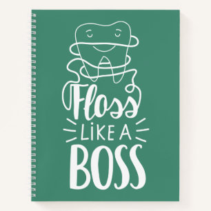 Fluch wie ein Boss Notizbuch