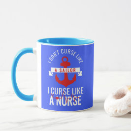 Fluch wie eine Krankenschwester Tasse