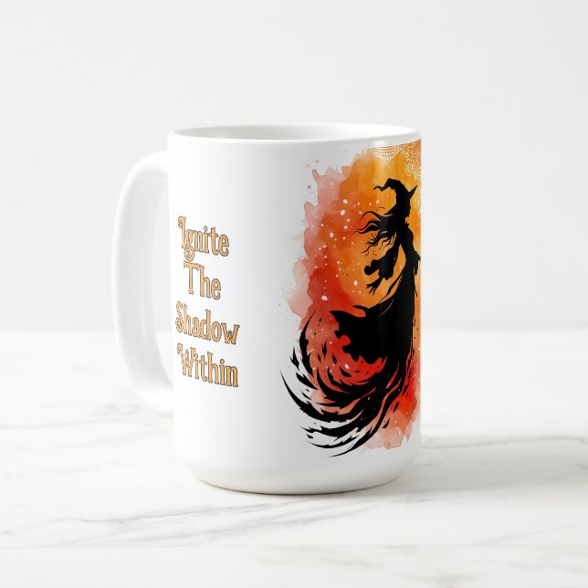 Flucht aus dem bernen Schatten Kaffeetasse (Vorderseite Links)