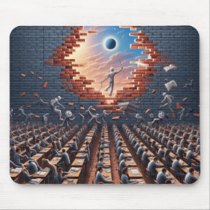 Flucht aus der Matrix: Surreal Exam Room Mousepad