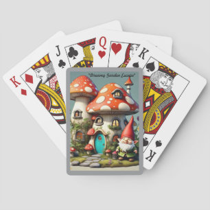 "Flucht aus der Natur aus Whimsical" Spielkarten