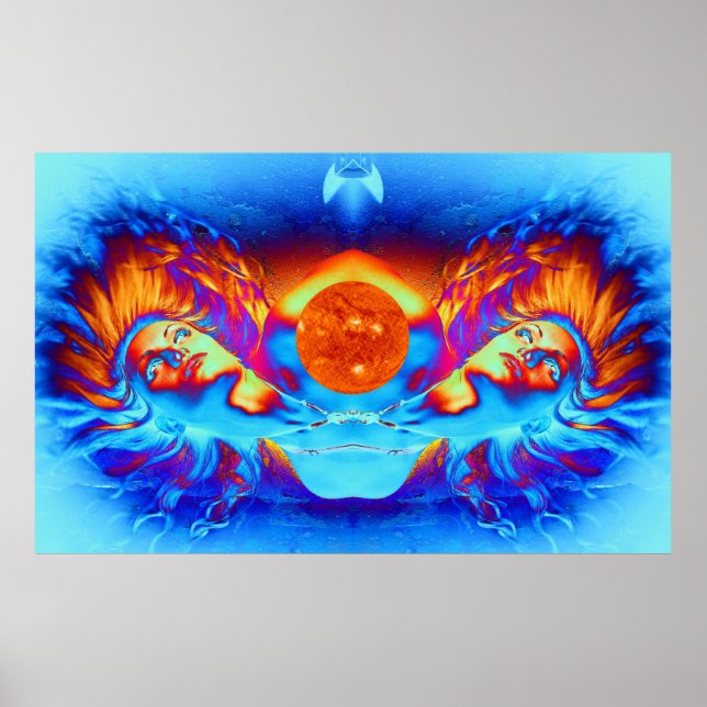 Flucht aus der Sonne Poster (Vorne)