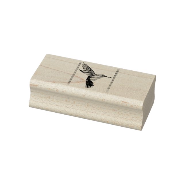 Flucht des Kolibri Gummistempel (Stempel)