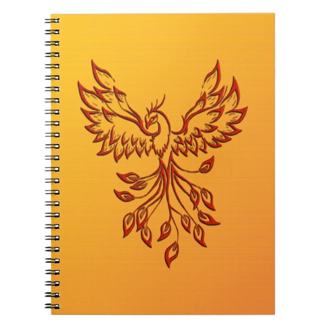 Flucht eines Phoenix Notizblock (Vorderseite)