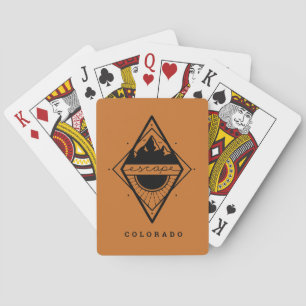 Flucht in die Berge Spielkarten Orange