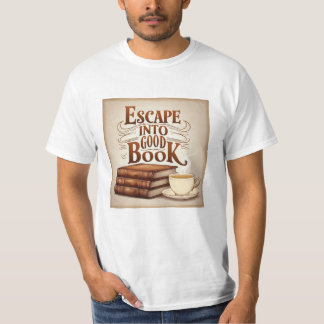 Flucht in ein gutes Buch T-Shirt