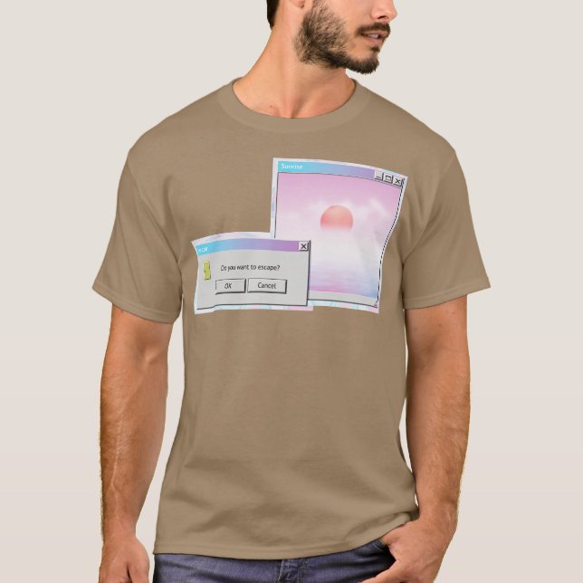 Flucht T-Shirt (Vorderseite)