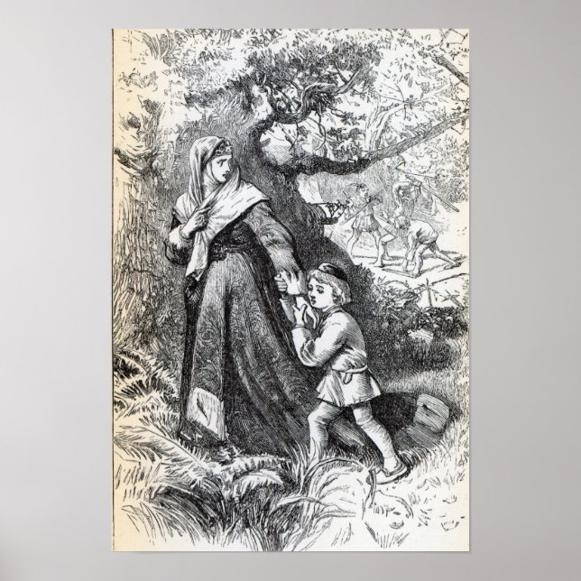 Flucht von Königin Margaret Poster (Vorne)