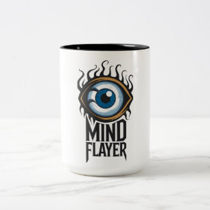 Flucht vor dem Nautiloiden Schiff Mind Flayer Es Zweifarbige Tasse