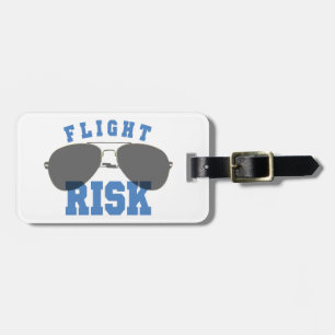 Fluchtgefahr-Luftfahrt-Gläser Gepäckanhänger