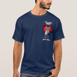 Flüchtige Blick-a-Boo Cat T - Shirt