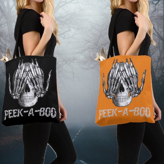 Flüchtige Blick A Boo Halloween Spooky Horror Skul Tasche (Von Creator hochgeladen)