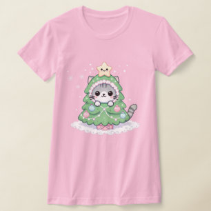 Flüchtige Blick-a-Boo Kitty T-Shirt