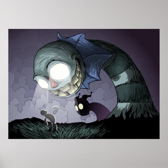 Flüchtige Blick A Boo Poster (Vorne)