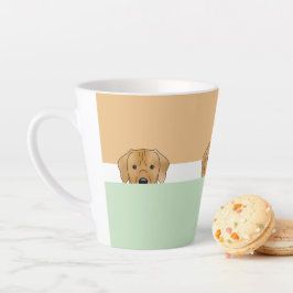 "Flüchtige Blick a Boo" Rhodesian Ridgeback Dog | Milchtasse