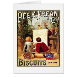 Flüchtige Blick Frean Cos. Biscuits London Vintage