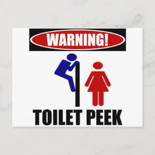 Flüchtige Blick Postkarte