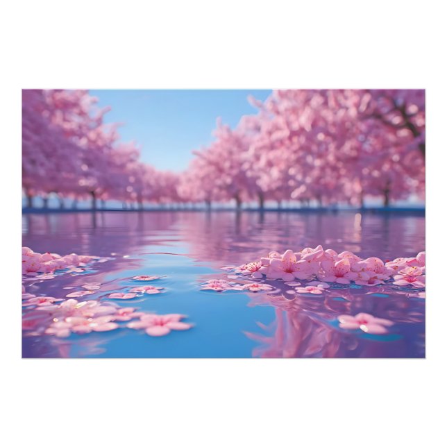 Flüchtige Blüte Fotodruck (Vorne)