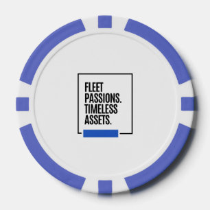 FLÜCHTIGE LEIDENSCHAFTEN. ZEITLOSE VERMÖGENSWERTE. POKERCHIPS