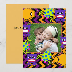 Flüchtige Monster-Fotokarte