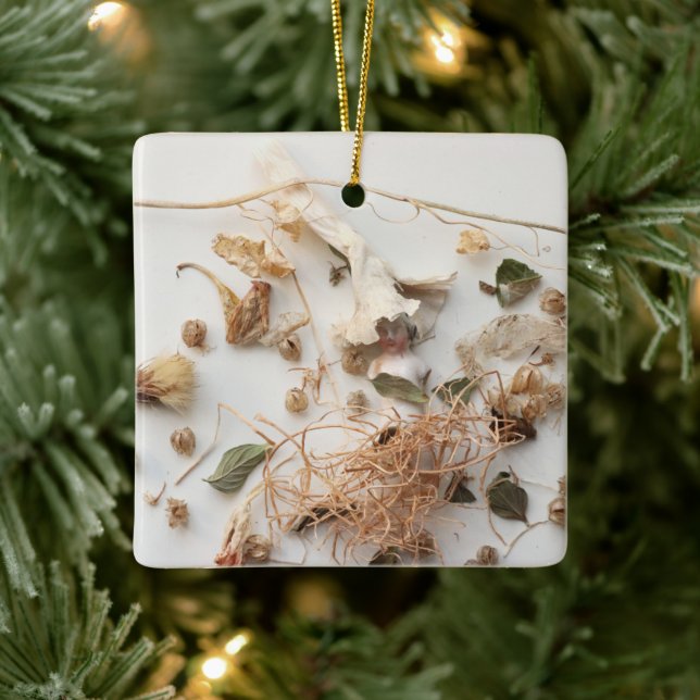 flüchtiger Moment Keramikornament (Baum)