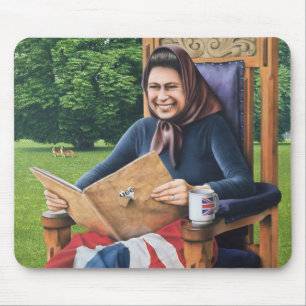 Flüchtling von England 1975 Mousepad