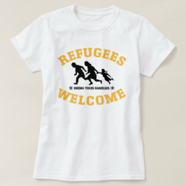 Flüchtlings-Willkommen holen Ihre Familien T-Shirt