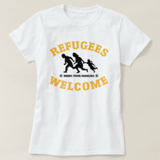 Flüchtlings-Willkommen holen Ihre Familien T-Shirt