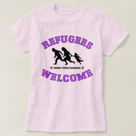 Flüchtlings-Willkommen holen Ihre Familien T-Shirt