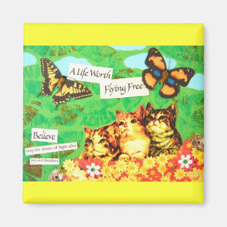 Fluchttraum - Vintag Magnet