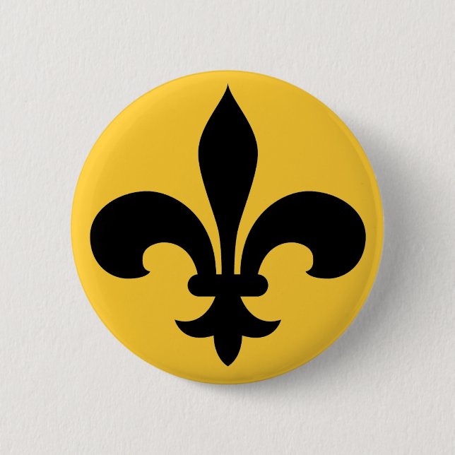 FLUER-DE-LIS KNOPF BUTTON (Vorderseite)