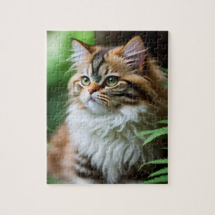 "Fluff and Cuddles: The Chubby Persian Cat"