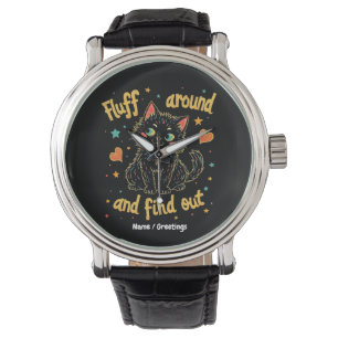 Fluff Around und finde das perfekte Meme Armbanduhr