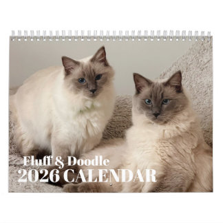 Fluff & Doodle 2026 Kalender