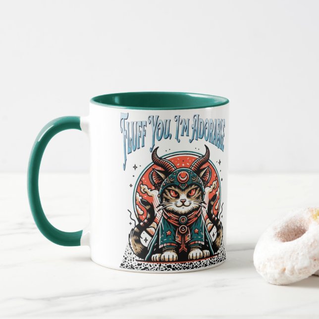 Fluff Sie, ich bin eine bezaubernde Tasse - Niedli (Mit Donut)