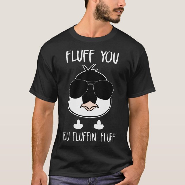 fluff Sie Sie fluffin Flaum-Huhn-T - Shirts (Vorderseite)
